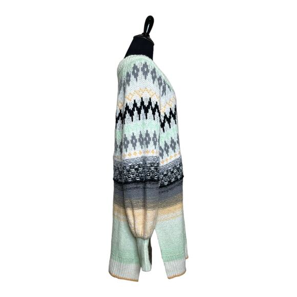 Free People Frozen Forrest Oversize Tunic Sweater Size Small - Picture 6 of 12